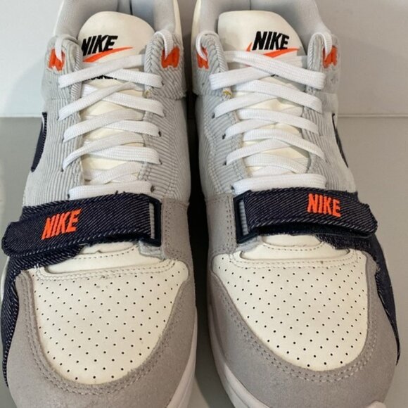 Nike Air Trainer 1 Mid Denim White Dark Obsidian Sz 9.5 - Picture 10 of 14